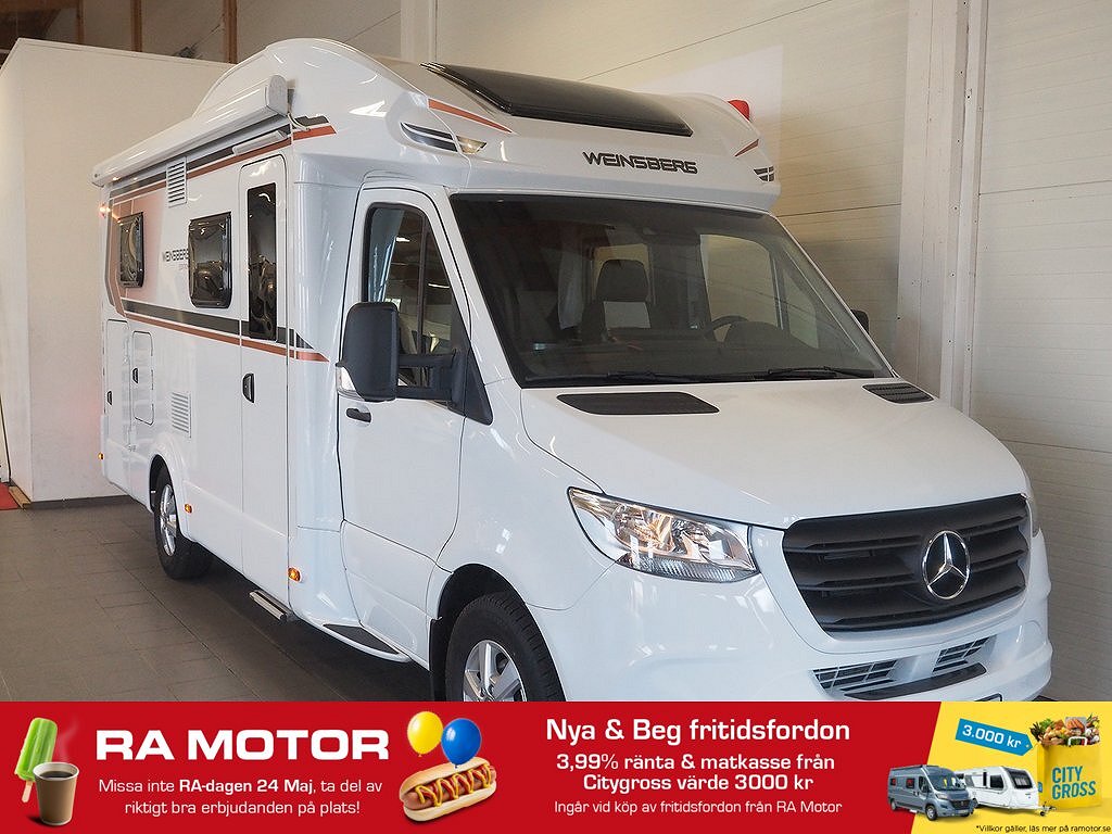 Weinsberg CaraCompact Suite 640 MEG 170hk Aut Edition Pepper Mercedes Ben 2023