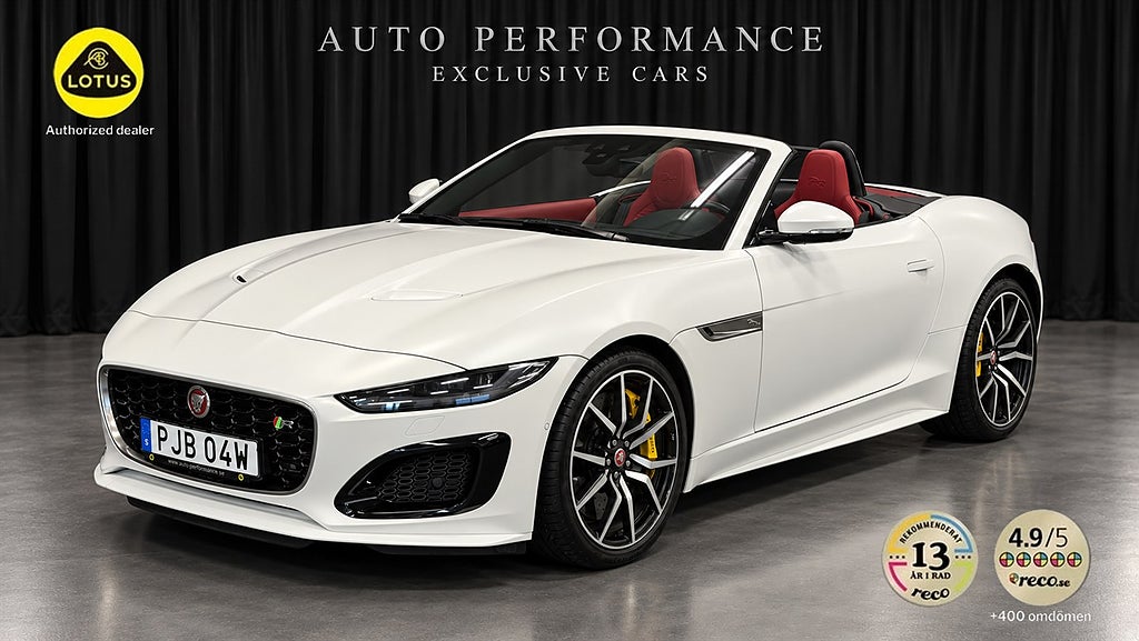 Jaguar F-TYPE R Cab V8 575hk Se Spec. / Hemleverans /