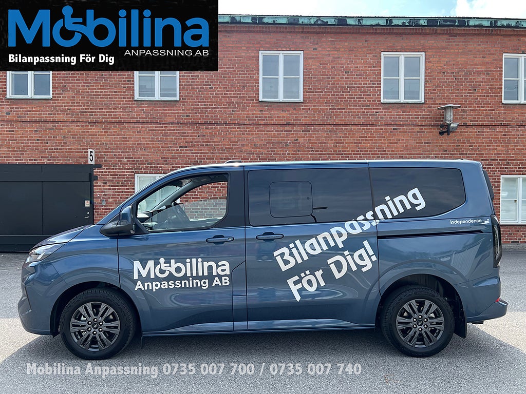 Ford Tourneo Custom Handikappanpassad - Plug-in Hybrid
