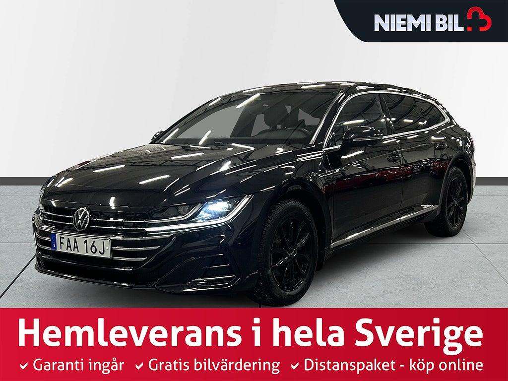 Volkswagen Arteon eHybrid SB 1.4 TSI R-Line S&V/Kamera/Pvärm/Drag/MOMS