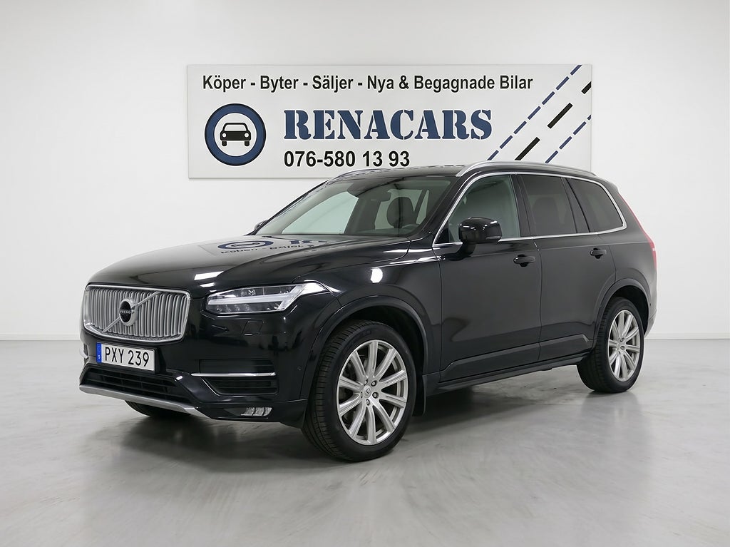 Volvo XC90 D5 AWD Geartronic Inscription Euro 6 Bes Drag 7 Sits
