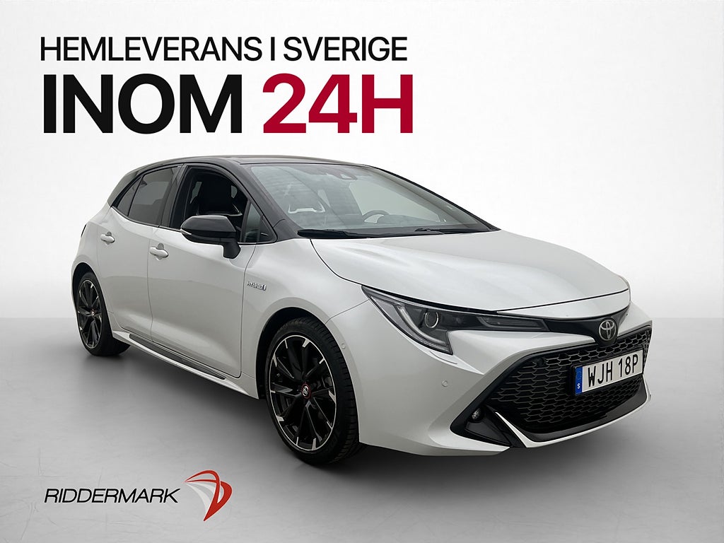 Toyota Corolla Hybrid GR Sport Kamera Drag Sensorer Rattvärm