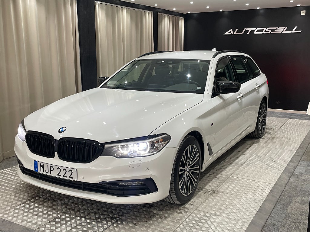 BMW 520d Touring Steptronic Sport line Matrix Navi Välutrustad 