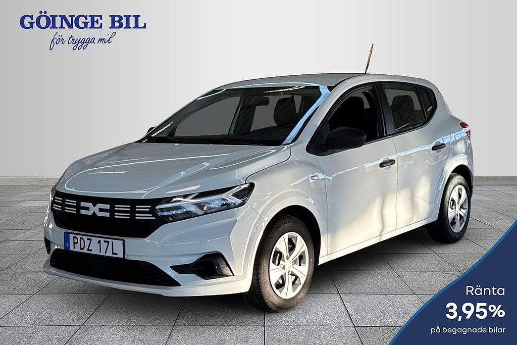 Dacia Sandero TCe 90 Essential IV/ PDC bak/ LED signatur/ Farthåll...