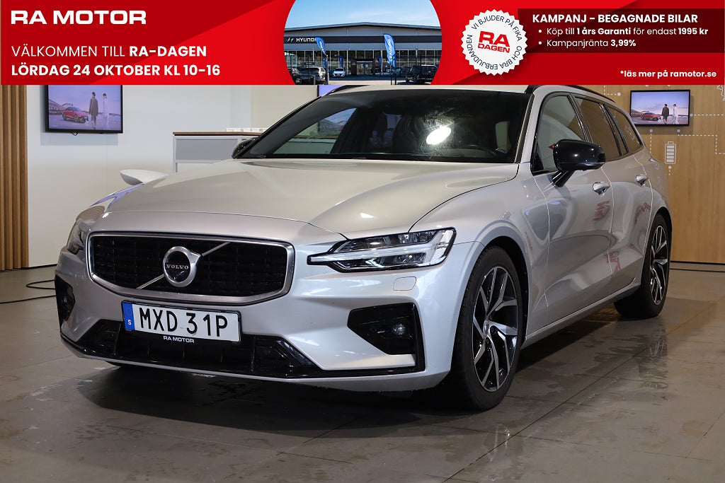 Volvo V60 T5 250hk R-Design Aut 360° Kamera I Head up I Panorama 2019