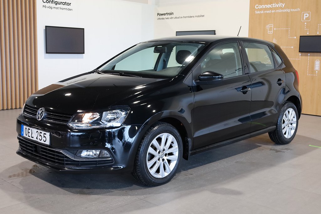 Volkswagen Polo 1,2 TSI 90Hk Aut 5D Bluetooh PDC 2017