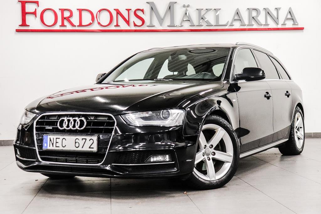 Audi A4 1.8 TFSI 170HK QUATTRO S-LINE DRAGKROK S+V HJUL