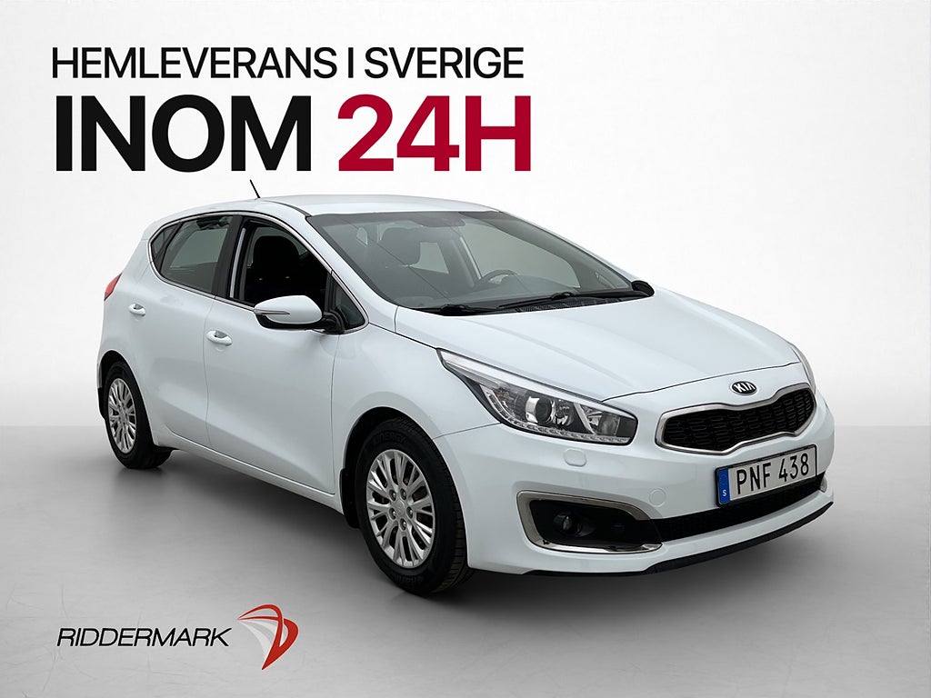 Kia Ceed 1.6 CRDi M&K-Värmare Rattvärme Sensorer Två-Brukare