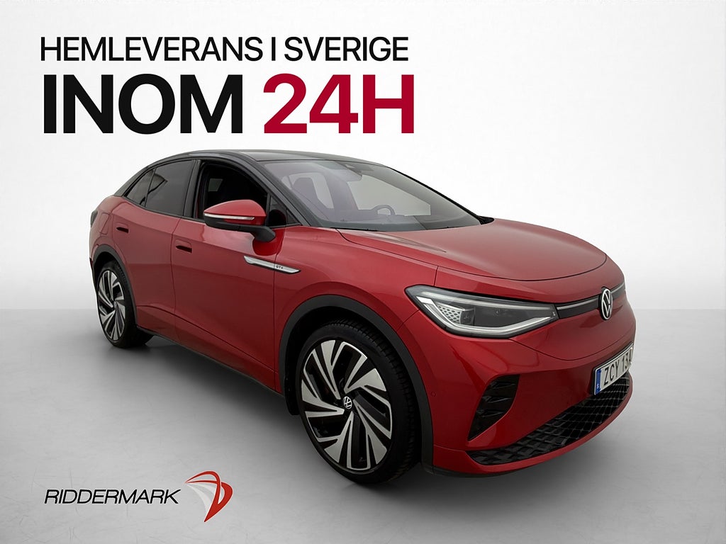 Volkswagen ID.5 GTX Top Sport Pano Kamera HUD Värmare Drag
