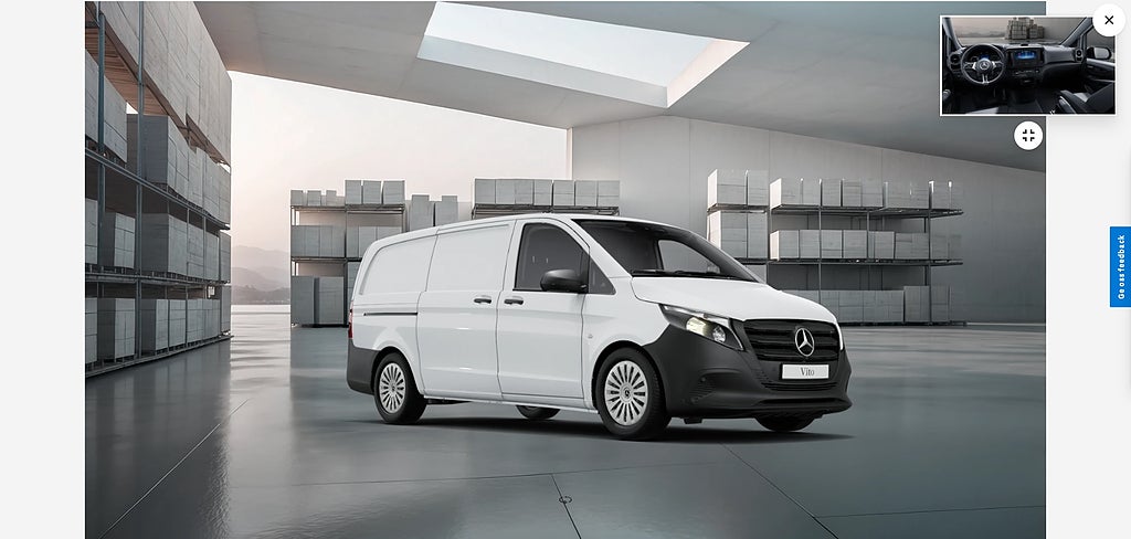 Mercedes-Benz Vito 116 CDI Skåp Lång PRO