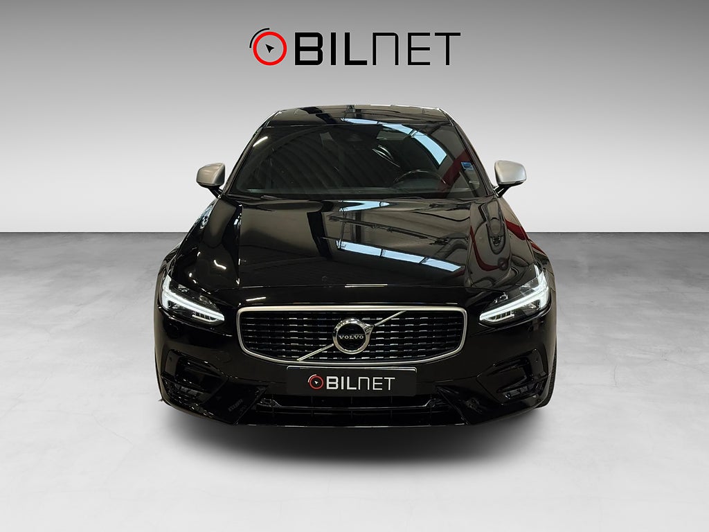 Volvo S90 D5 AWD 235hk R-Design Pano Värmare VOC HUD 21" Carbon