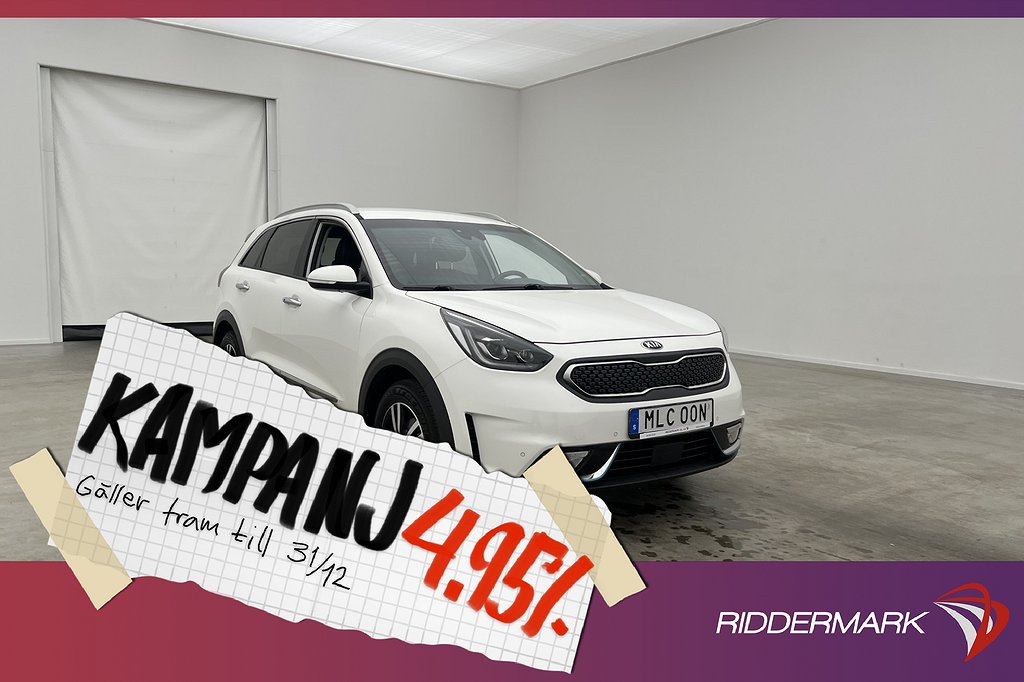 Kia Niro P-HEV 141hk Advance Plus 2 Kamera 4,95% Ränta