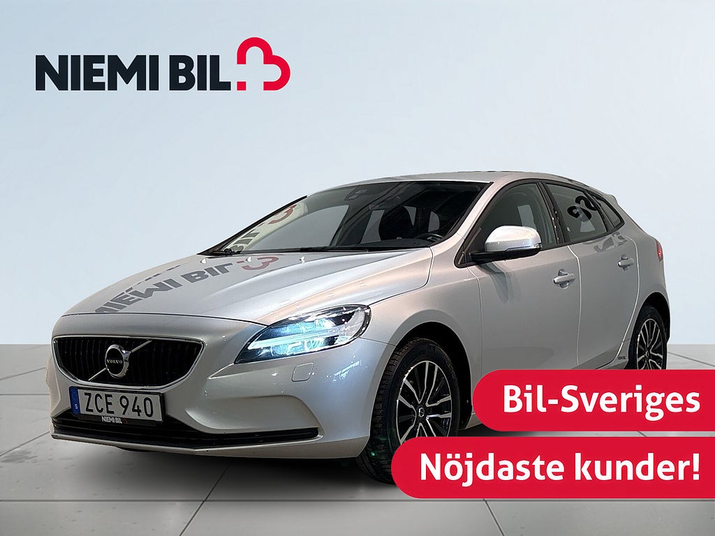 Volvo V40 T3 Dragkrok Parkeringsvärmare Backkamera Psens SoV 