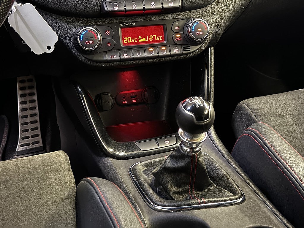 Kia Pro_Cee´d GT 1.6 GDI GT 204hk FERRITA-AVGASSYSTEM