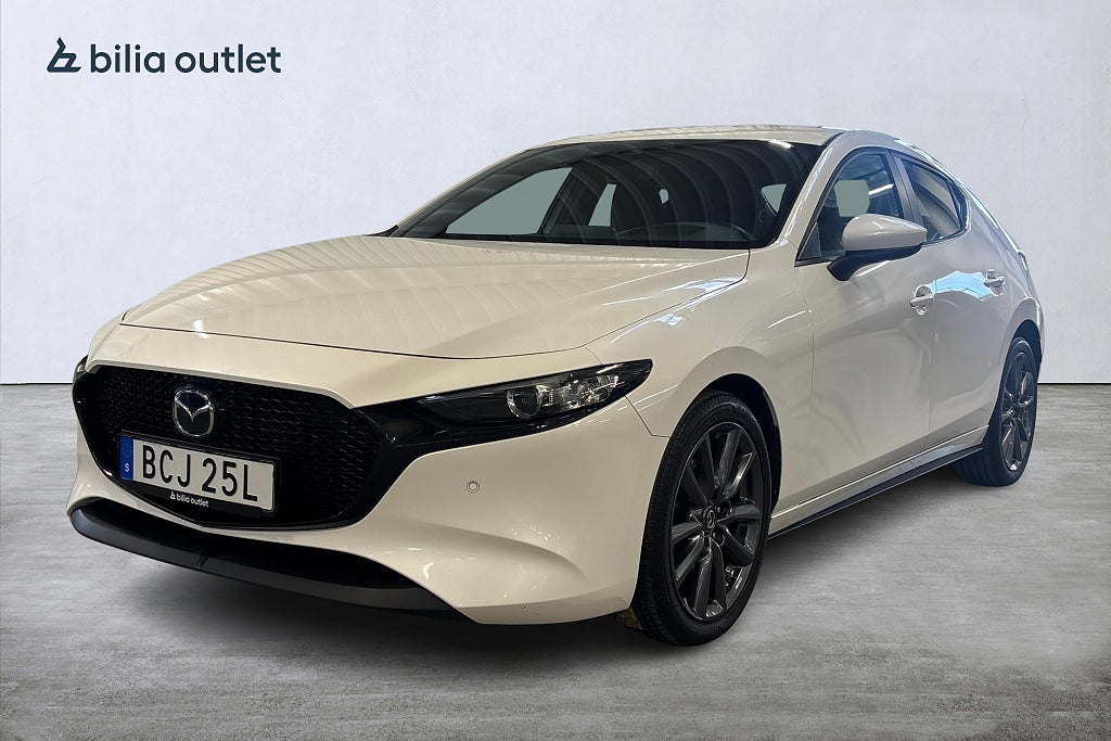 Mazda 3 Sport 2.0 SKYACTIV-X M Hybrid 180hk Navi HuD B-kamera