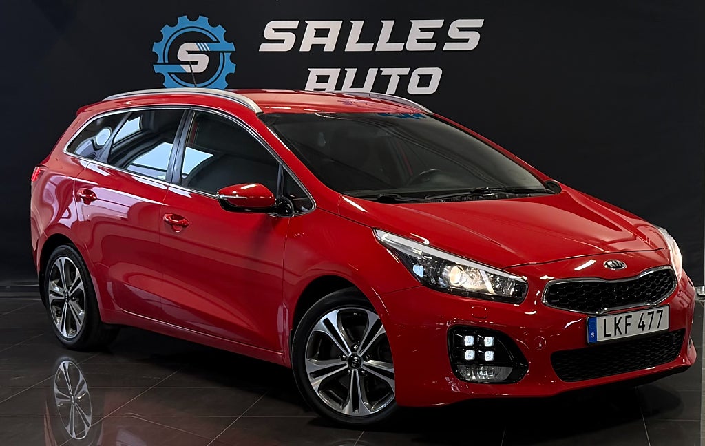Kia Ceed cee'd_sw 1.6 CRDi DCT GT-Line,Sov,NyaSommardäck,Nyserv.