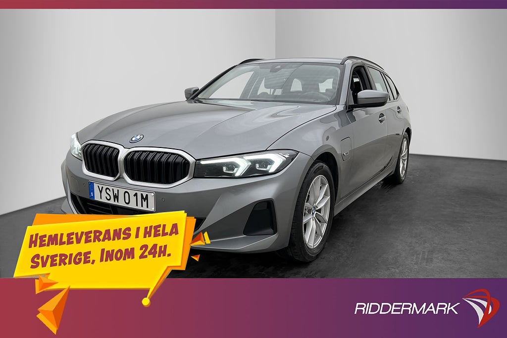 BMW 330e XDrive Touring 292hk MOMS P Sensorer HUD Widescreen