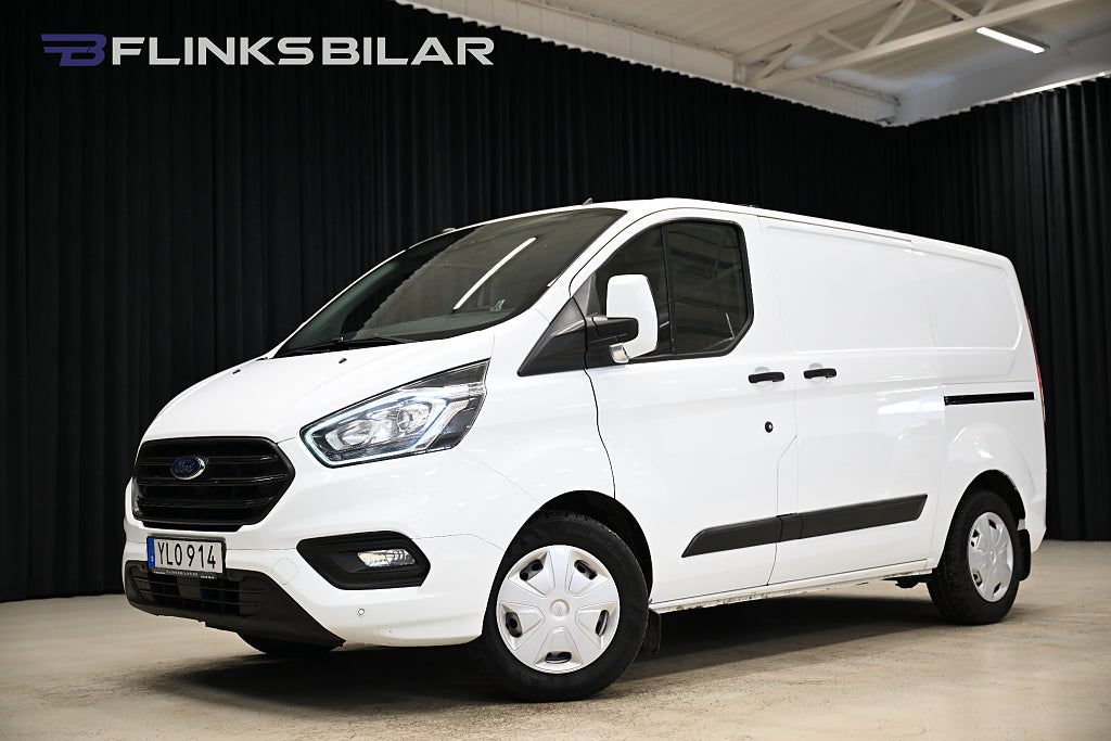 Ford transit Custom 130HK Automat|Inredd|Dubbeldörr|NyKamrem|EnÄgare