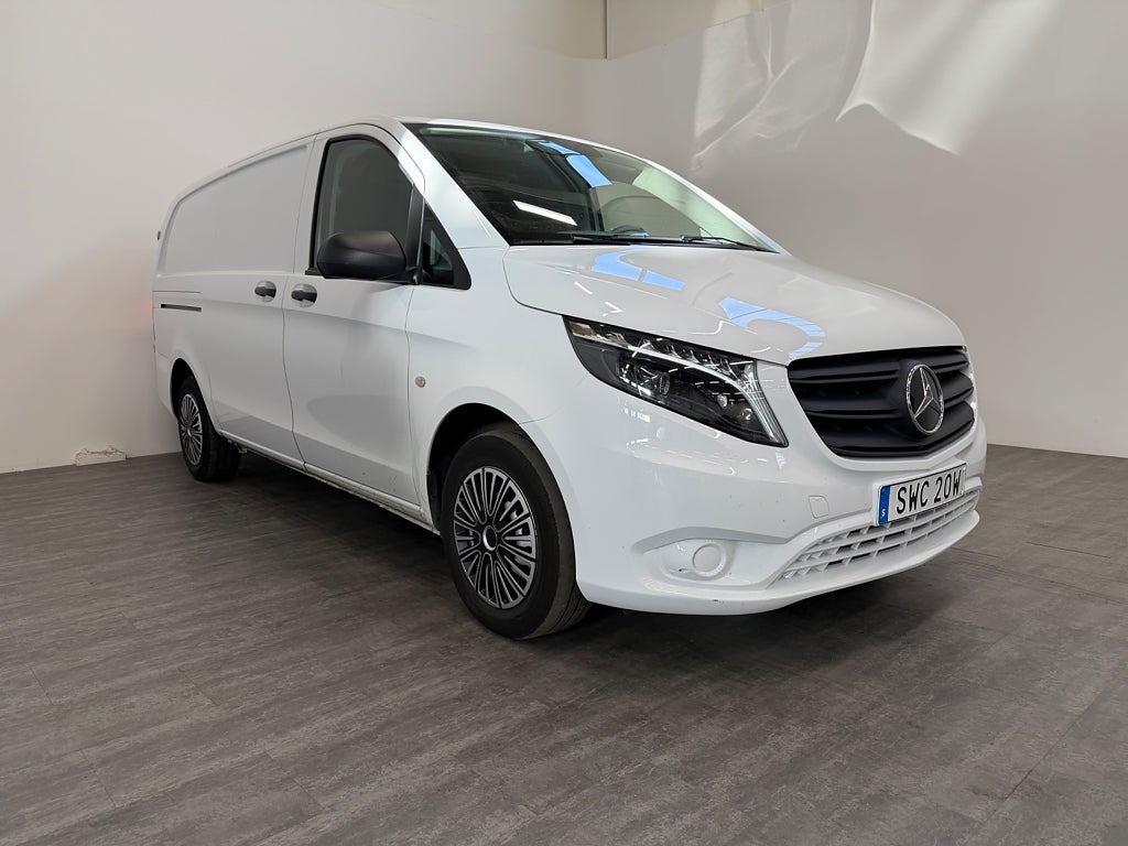 Mercedes-Benz Vito 116 CDI L2 Aut 9G 3sits CarPlay Kamera Värmare 163hk