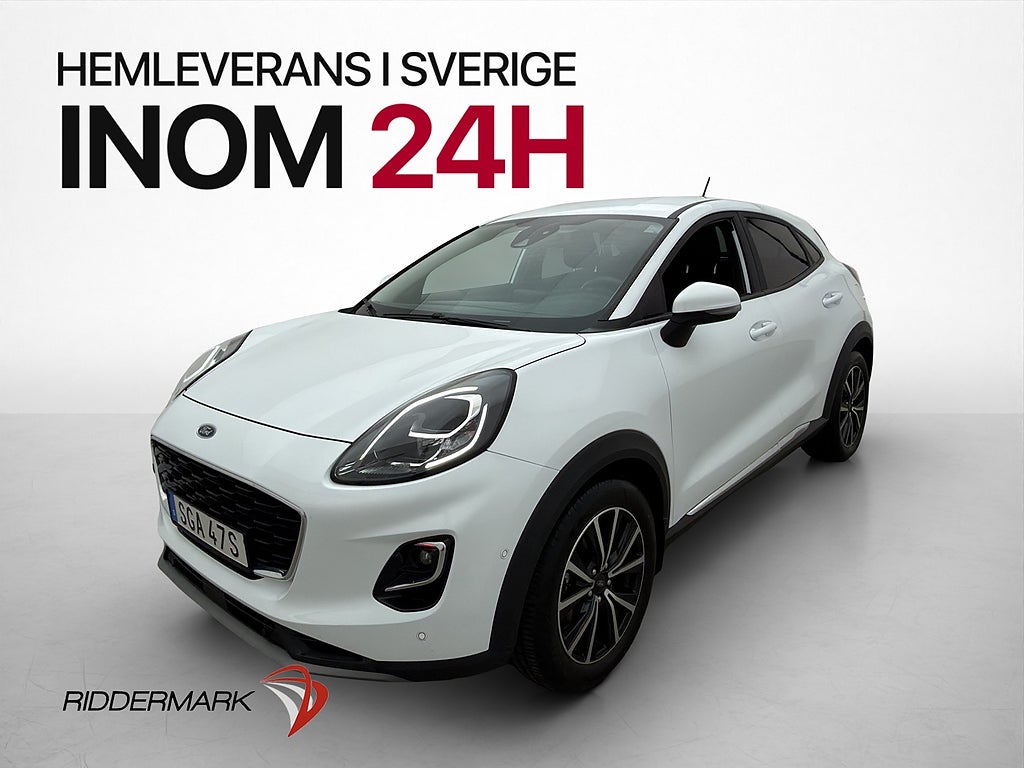 Ford Puma 1.0 EcoBoost 125hk Comfort Kamera Navi Adap-fart