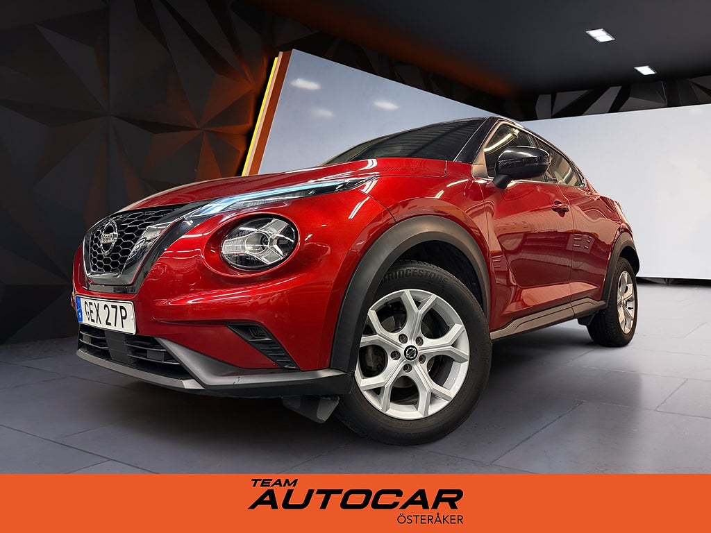 Nissan Juke ACENTA 1.0 DIG-T DCT TVÅTON AppleCarply 3,95% RÄNTA BACKKAMERA