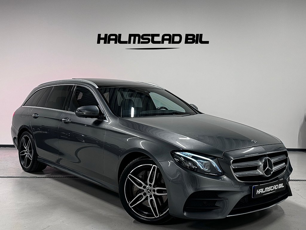 Mercedes-Benz E 400 d 4M 340hk AMG PANO HUD BURMESTER DRAG