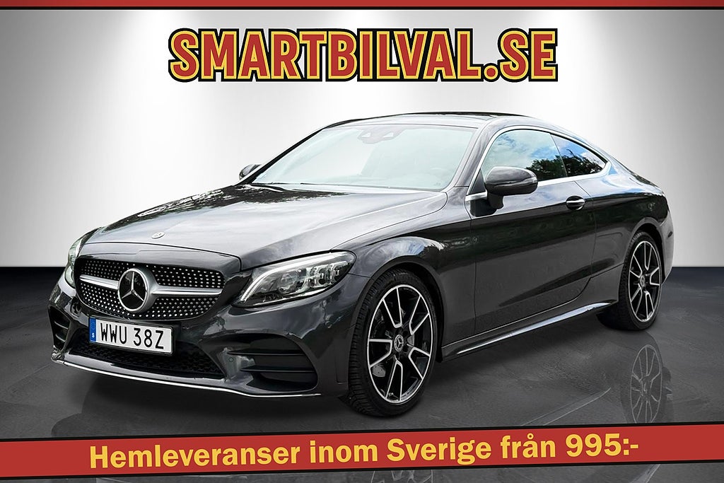 Mercedes-Benz C 200 Coupé 9G-Tronic AMG Line Panorama