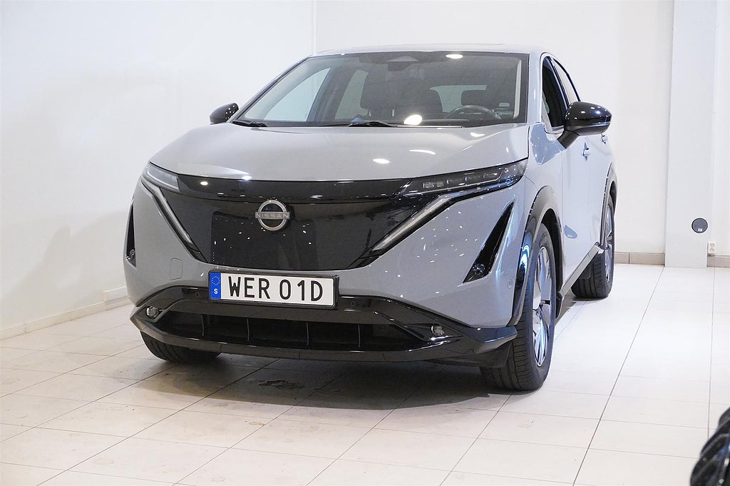 Nissan Ariya 87 kWh Evolve 2WD 22 kW Dragkrok Panorama | Ränta 1,99%