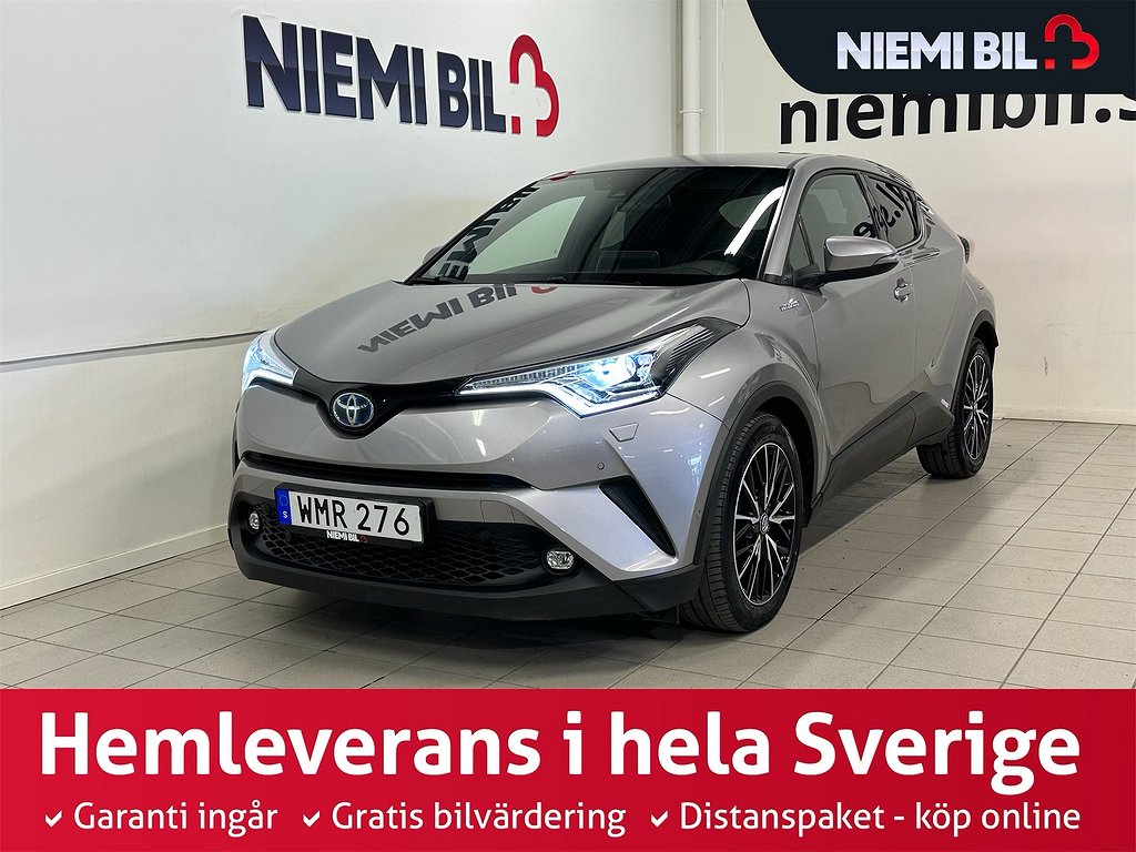 Toyota C-HR Hybrid CVT Euro 6 122hk Bkam/SoV-hjul/MoK-värme
