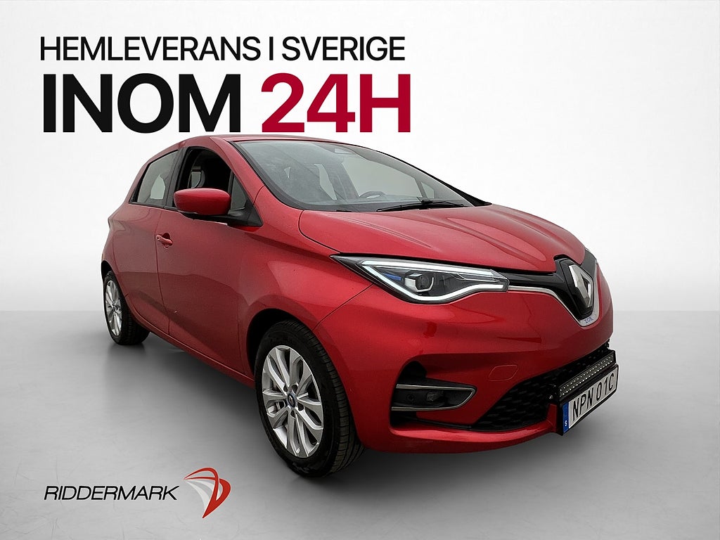 Renault Zoe R110 52 kWh 1 brukare Kamera Sensorer 360:- katt