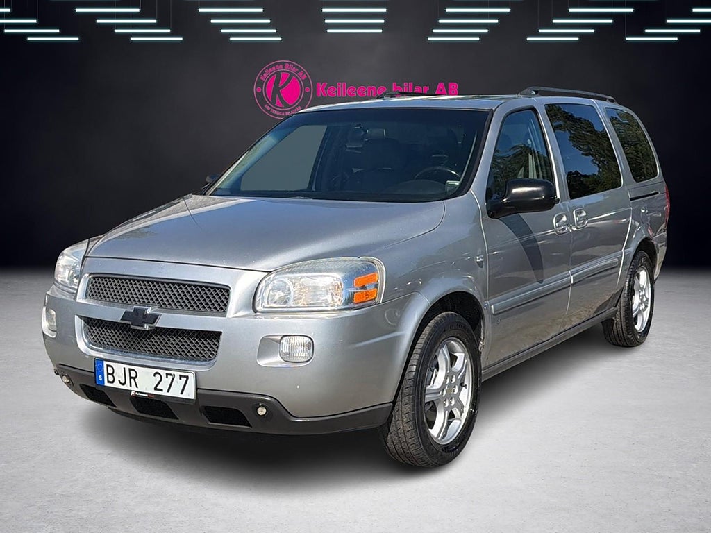 Chevrolet Uplander 7- sits EWB 3.9 V6 E85 Hydra-Matic 