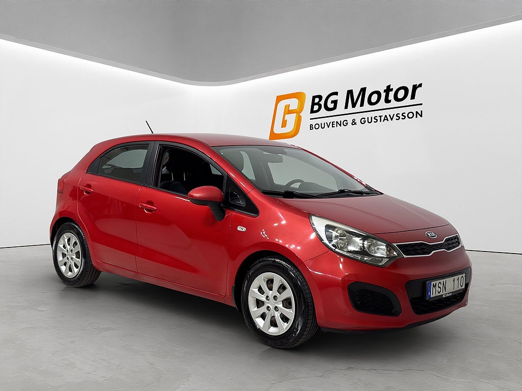 Kia Rio 1.2 CVVT 84HK GLS Farthållare/AUX/Låg-driftkostnad
