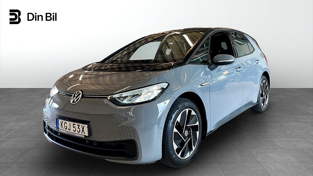 Volkswagen ID.3 PRO PERFORMANCE DRAGKULA GPS VÄRMARE B-KAMERA
