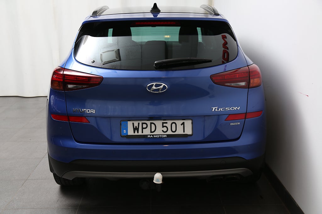 Hyundai Tucson 2,0 CRDi 185hk Premium AWD Pano Skinn KRELL Dragkrok