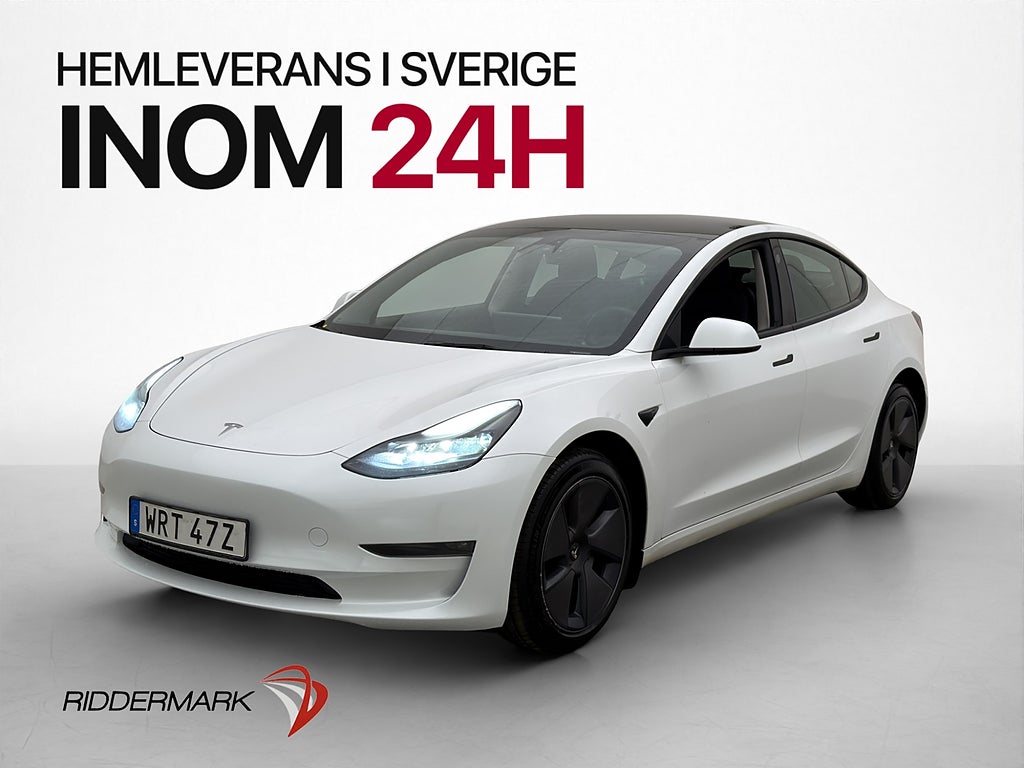 Tesla Model 3 Long Range AWD Autopilot MOMS Svensksåld