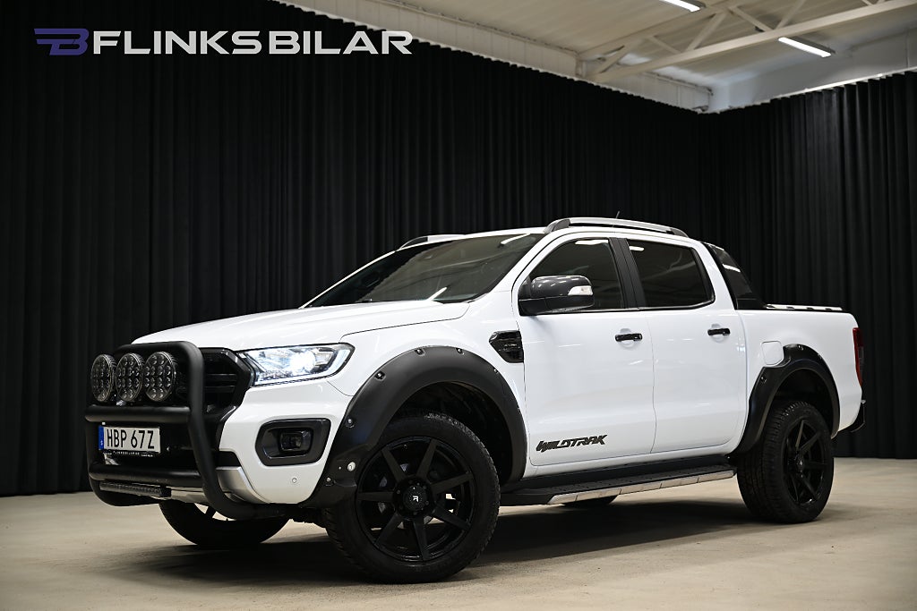 Ford ranger 213HK Automat|Wildtrack|Rolltop|Skärmbreddare|NyKamrem