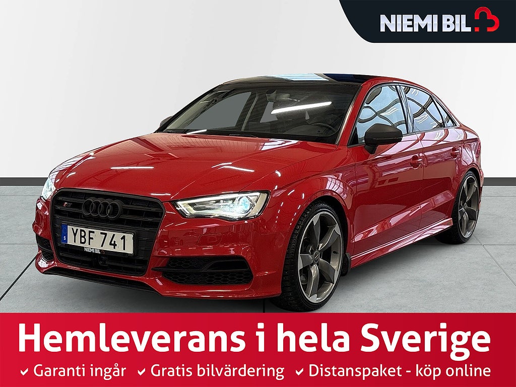 Audi S3 Sedan 2.0 TFSI quattro S Tronic S&V-hjul/Alcantara/B&O/Magnetic
