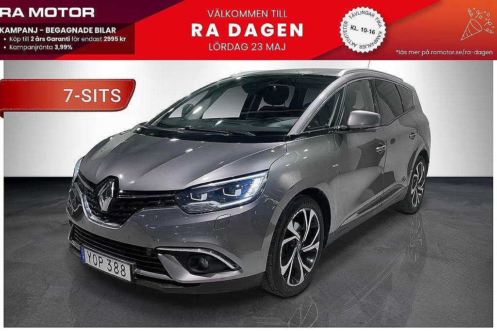 Renault Grand Scénic 1.5 dCi EDC 110hk | BOSE Edt | Drag | 7-sits | M-Vä 2018