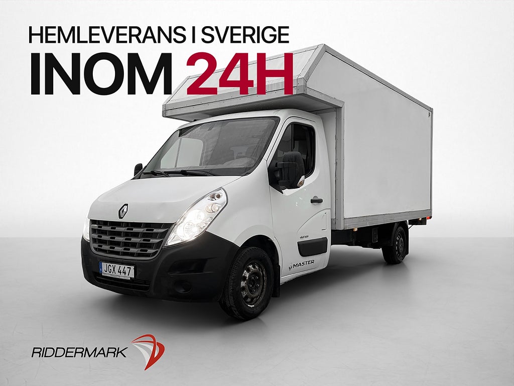 Renault master 2.3dCi BAKGAVELLYFT 3-Sits Farthållare MOMS