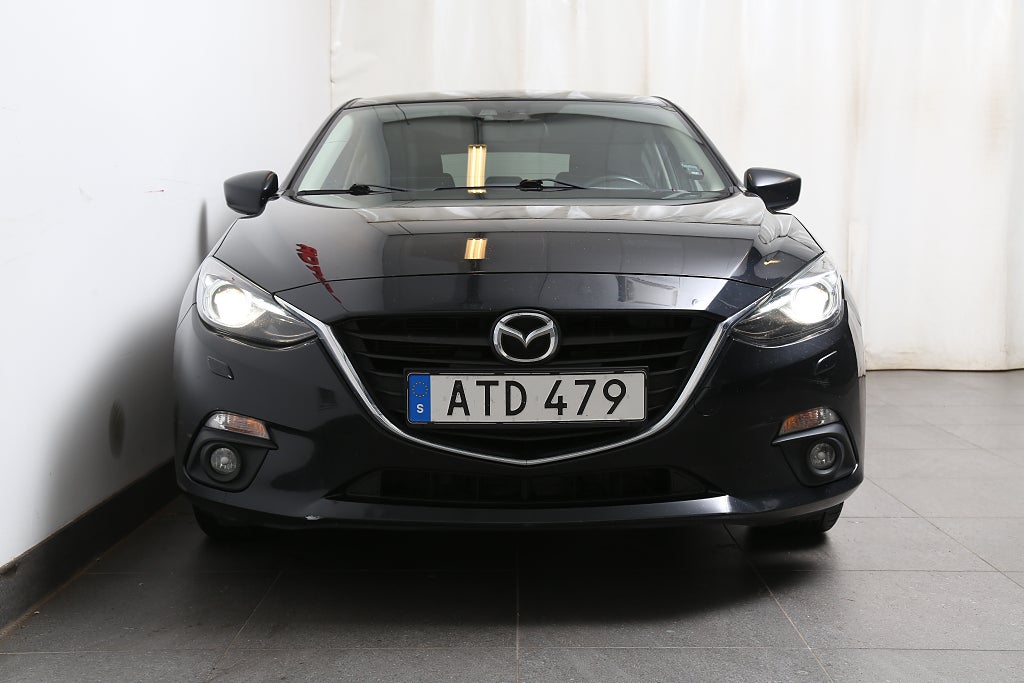 Mazda 3 Sport 2,0 SKYACTIV-G 120hk Aut 5D Vision Navi 2014