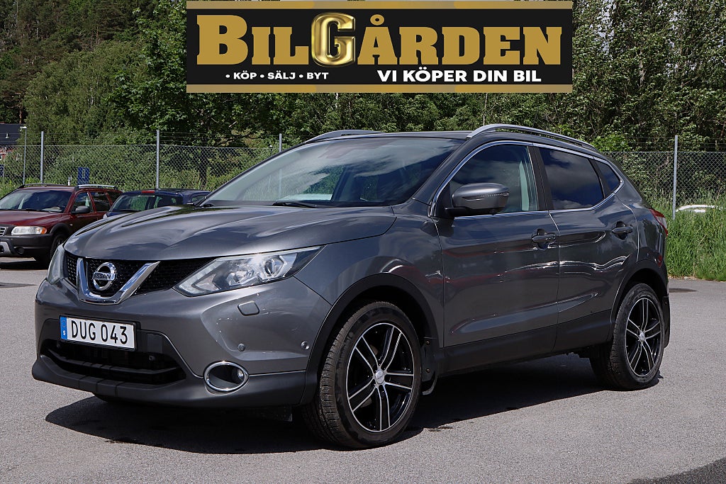 Nissan Qashqai 1.6 dCi Tekna 360° Navi Drag Pano Keyless Skinn 3,45% 