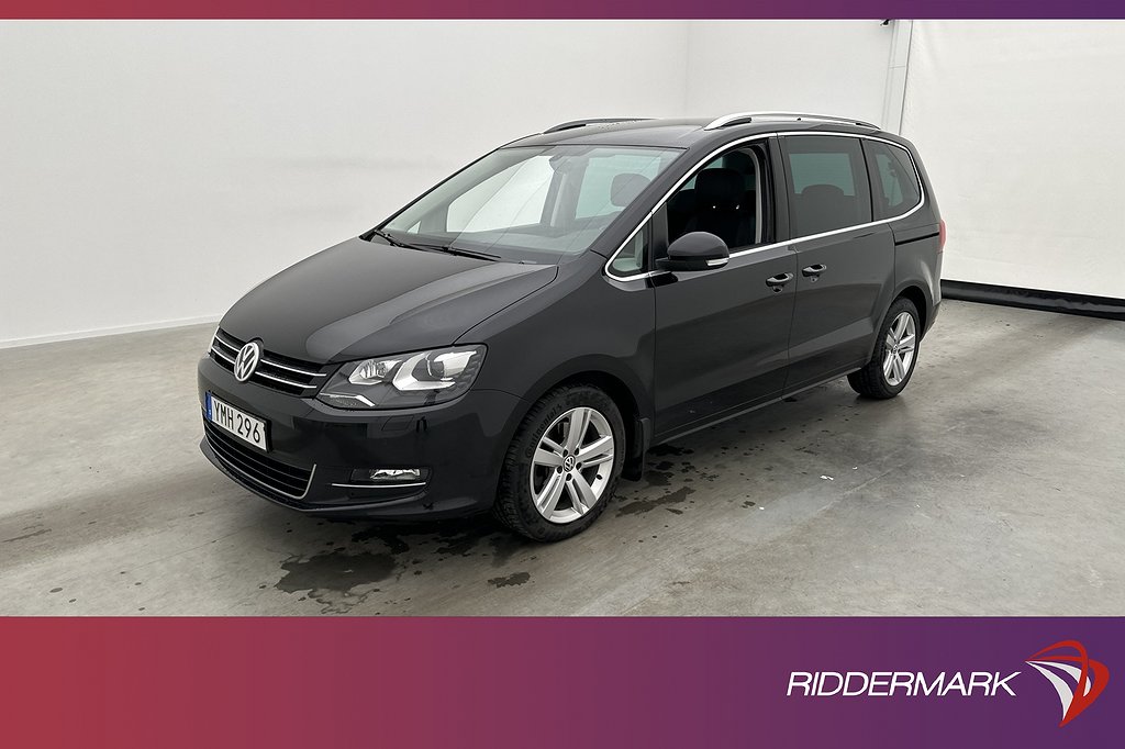 Volkswagen Sharan 2.0 TDI 4M GT 7-Sits Värmare Eldörrar Drag