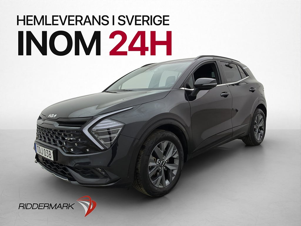 Kia Sportage Hybrid AWD GT-Line Drag H/K 360° Skinn CarPlay