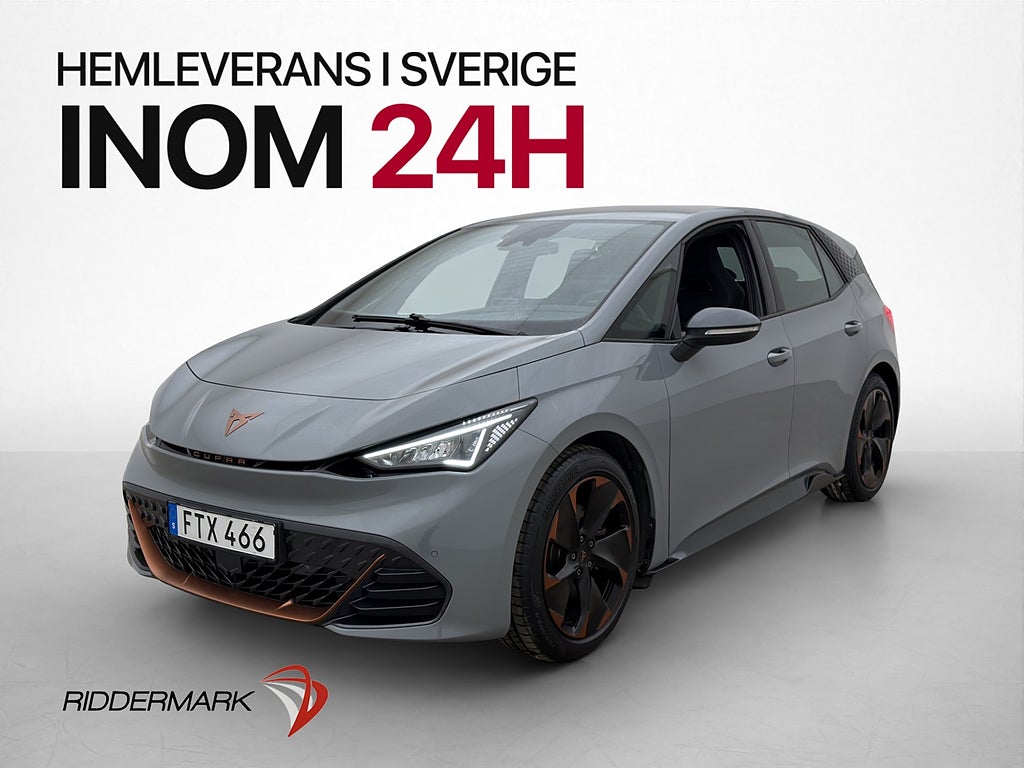 Cupra Born 58 204hk Värmare Backkamera Rattvärme Navi