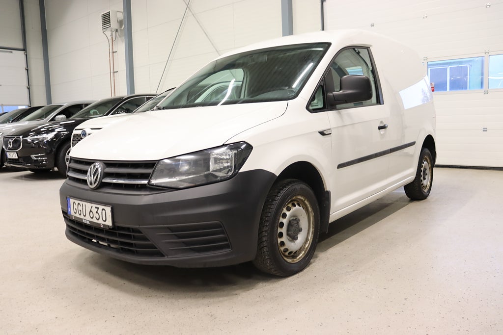 Volkswagen Caddy Van 2.0 TDI BlueMotion Drag D-Värm Kamrembytt Moms102hk