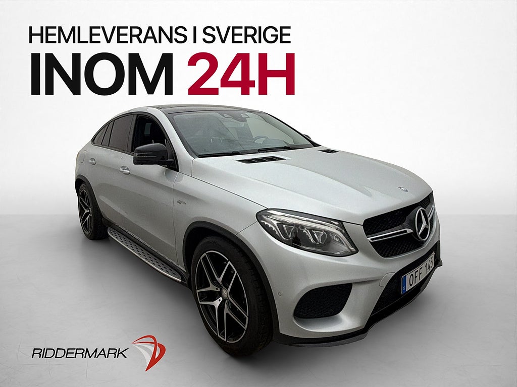 Mercedes-Benz GLE 450 Coupé 4M AMG Pano Värm H/K 360°