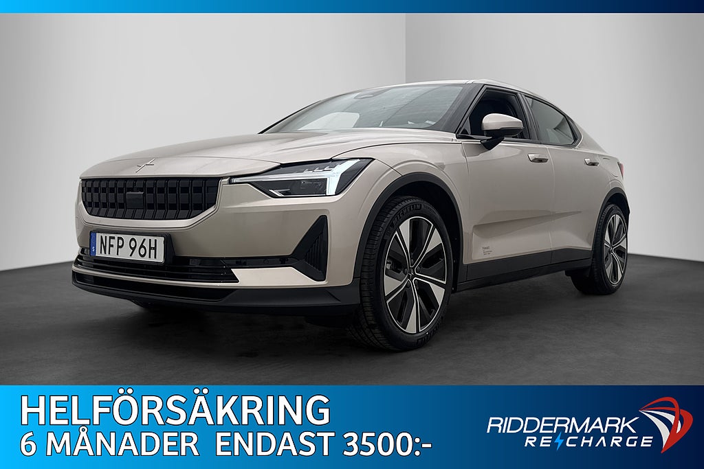 Polestar 2 Standard Range Single Motor Plus Värmare Pano H/K