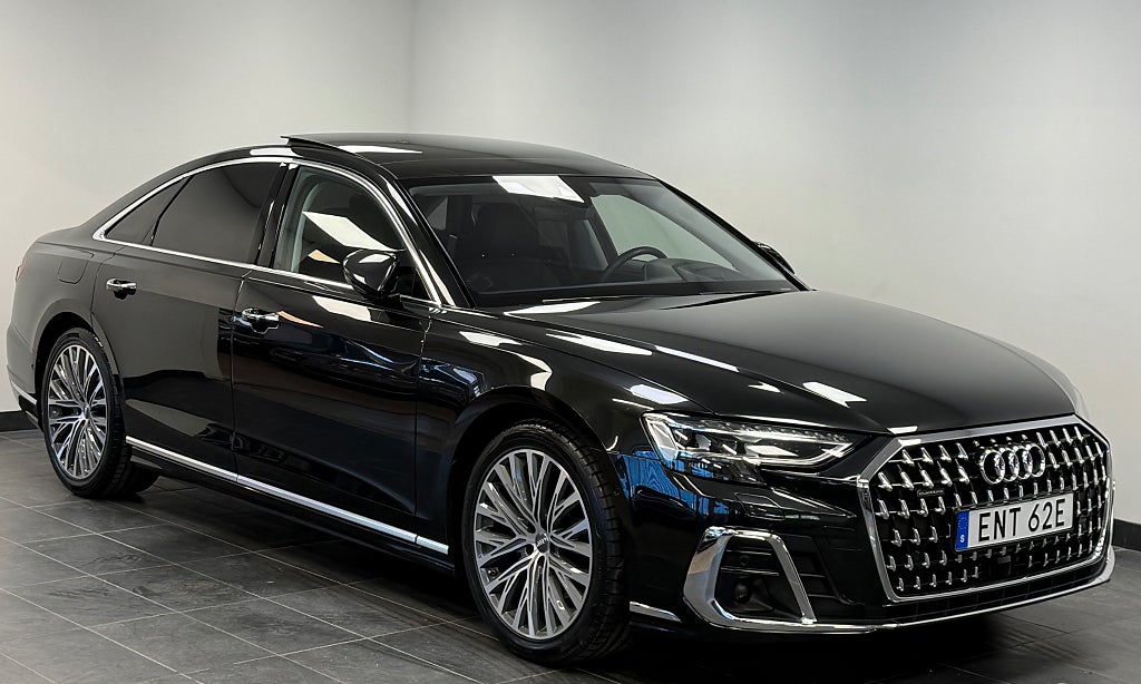 Audi A8 50 TDI Quattro *B&O 3D*Bakaxelstyrning*Pano*Massage*Spe