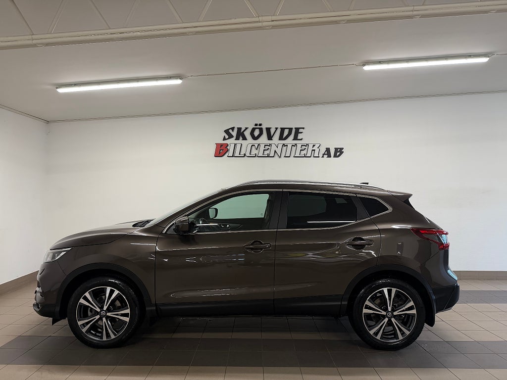 Nissan Qashqai 1.3 DIG-T Auto/1-Ägare/360°/Keyless/GPS/LED/Motor&Kupe