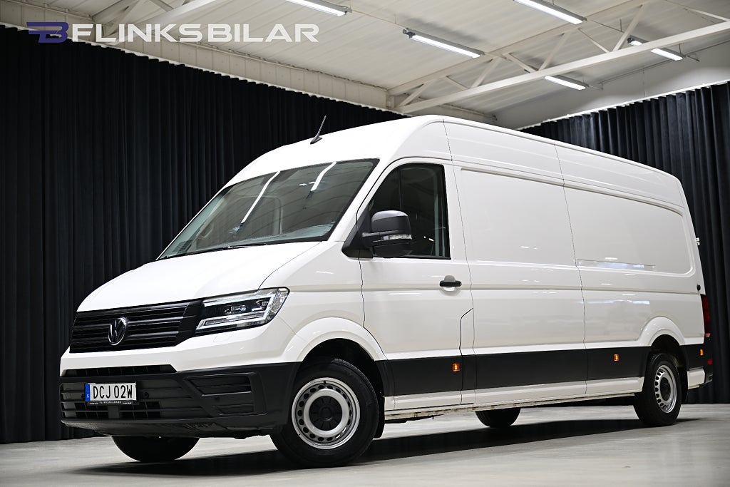 Volkswagen crafter 177HK L4 XL-Skåp Automat|LED|Värmare|Backkamera|Leasbar